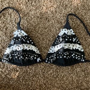 Triangle bikini top